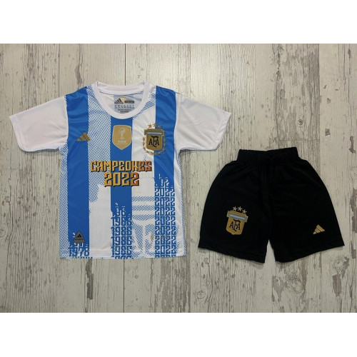 Детски футболен комплект Argentina 3 CAMPEONES 7998